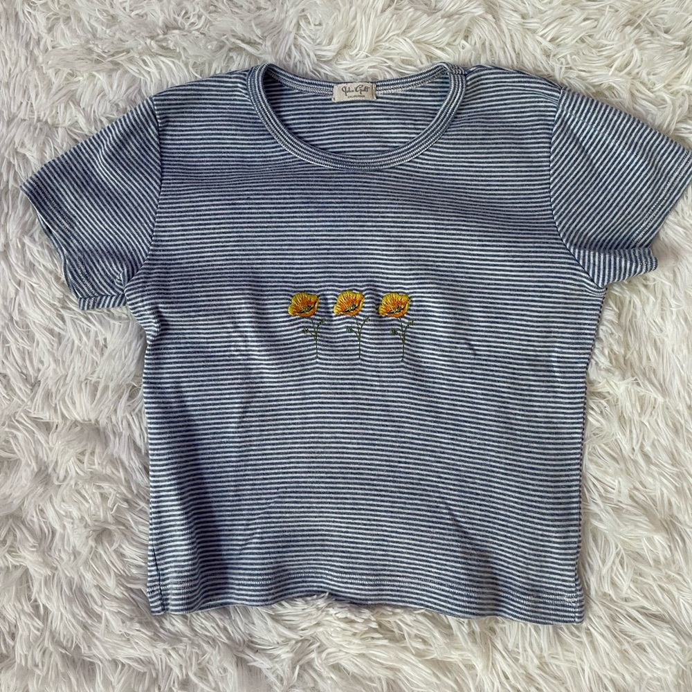 John Galt striped t-shirt